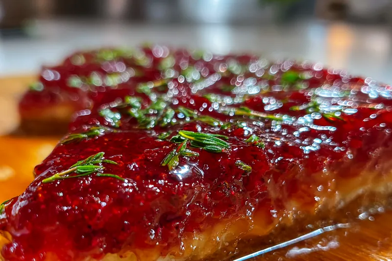 Cooking Velvet Raspberry Slice